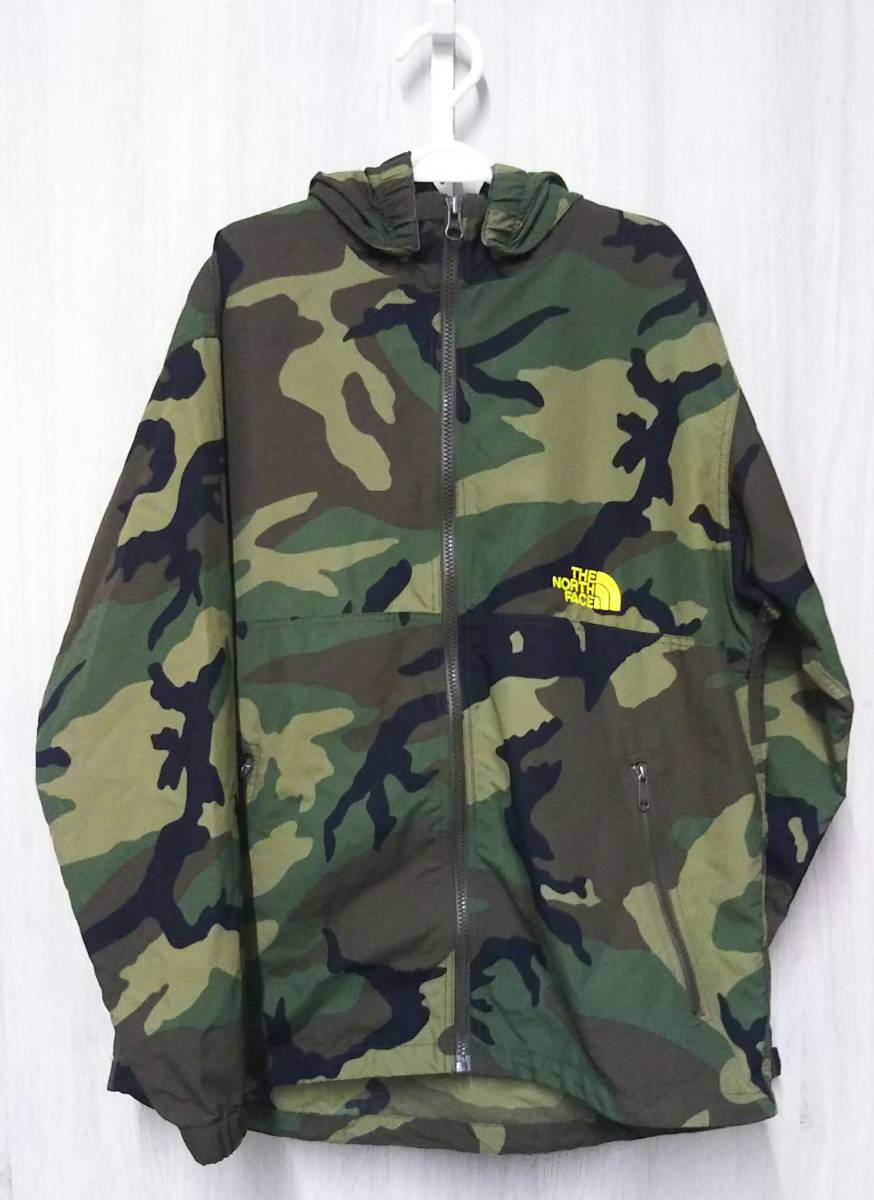THE NORTH FACE 迷彩 ナイロンパーカー ノースフェイス Mサイズ