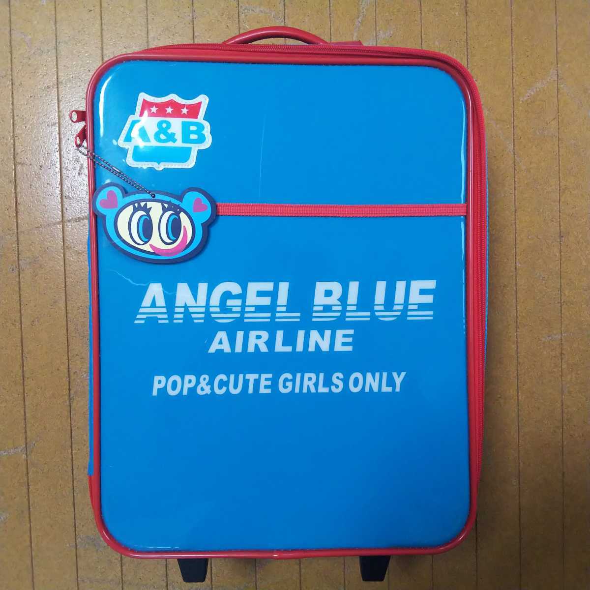 ANGEL BLUE／エンジェルブルー キャリーバッグ W32cm×H51cm×D17cm 