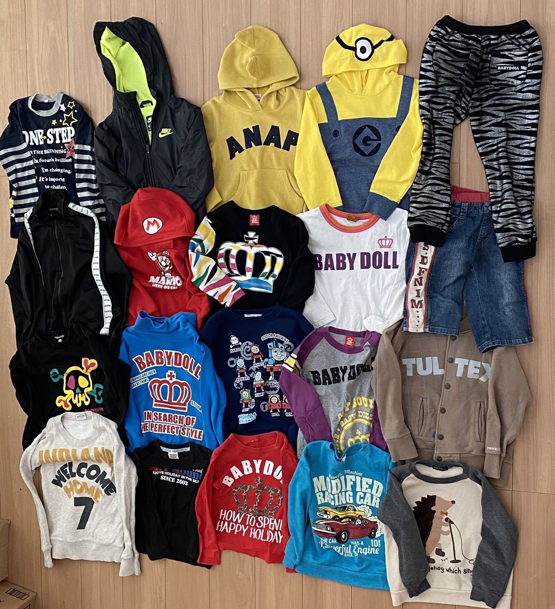 ベイビードールもあり サイズ110 120の服 子供服福袋 男の子 おすすめ キッズ セット まとめ売り 売買されたオークション情報 Yahooの商品情報をアーカイブ公開 オークファン Aucfan Com