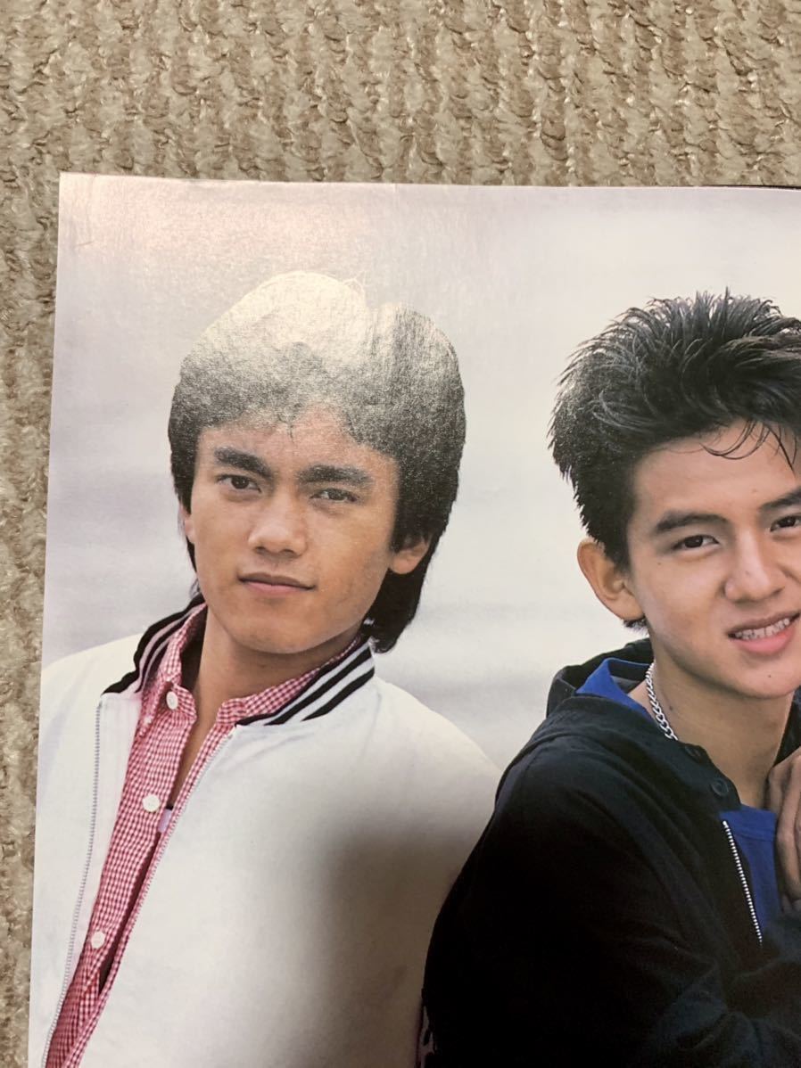 中山美穂 男闘呼組 高橋和也 岡本健一 成田昭次 前田耕陽 ポスター