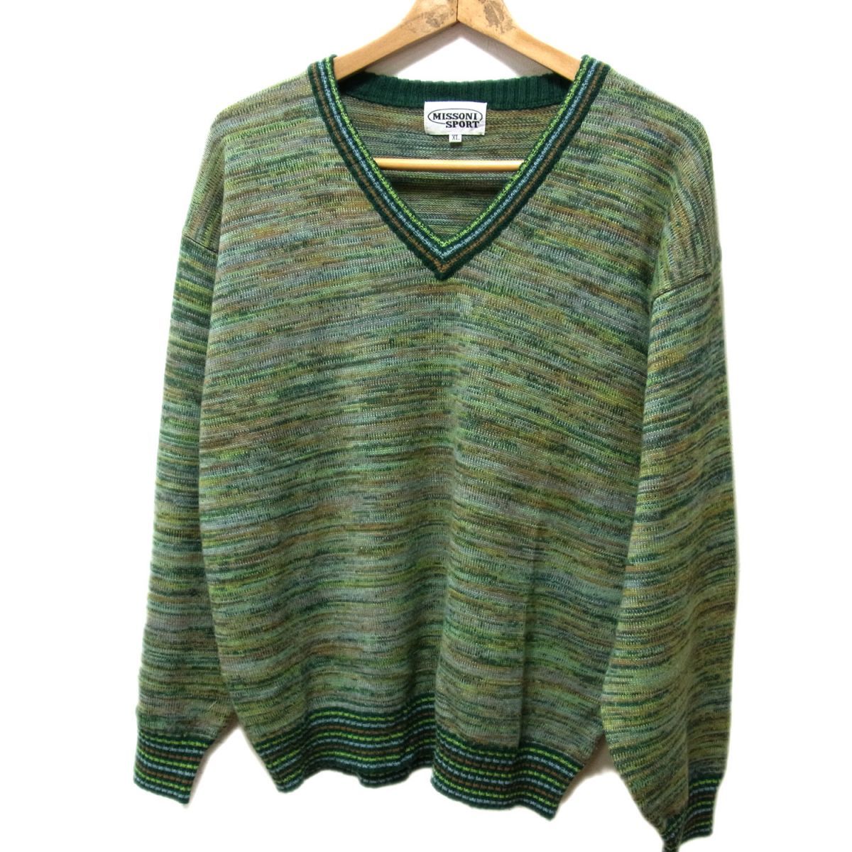 1円 ミッソーニ ニット セーター スプリングニット プルオーバー Missoni メンズ 秋冬物 春物 大きいサイズ 総柄 ミックスニット 男性用 売買されたオークション情報 Yahooの商品情報をアーカイブ公開 オークファン Aucfan Com