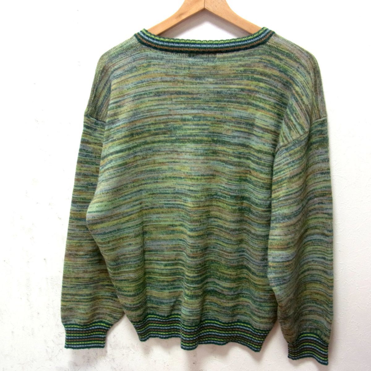 1円 ミッソーニ ニット セーター スプリングニット プルオーバー Missoni メンズ 秋冬物 春物 大きいサイズ 総柄 ミックスニット 男性用 売買されたオークション情報 Yahooの商品情報をアーカイブ公開 オークファン Aucfan Com