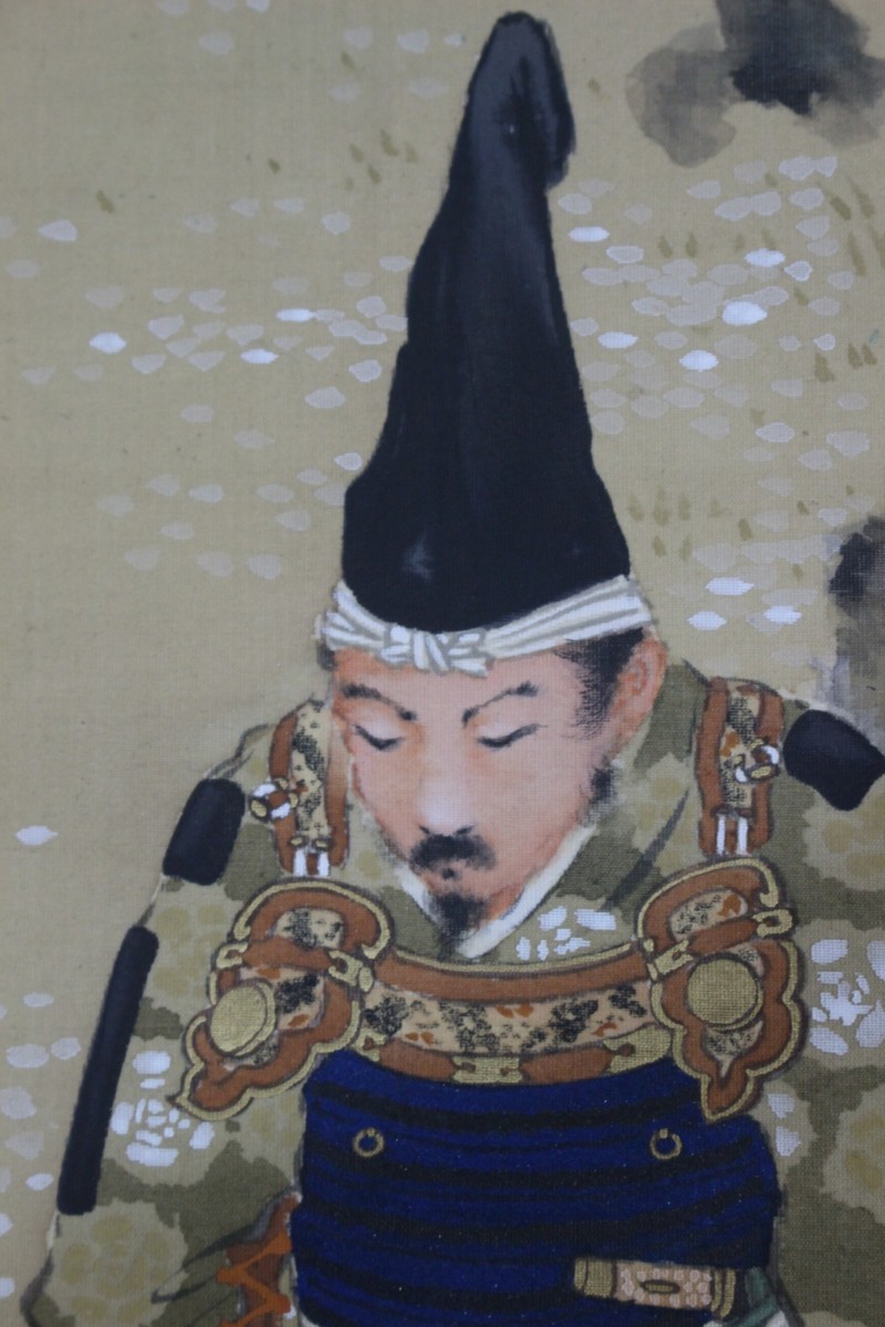 等身大 甲冑 赤備え 紙本掛軸 武田二十四将図 高畠周