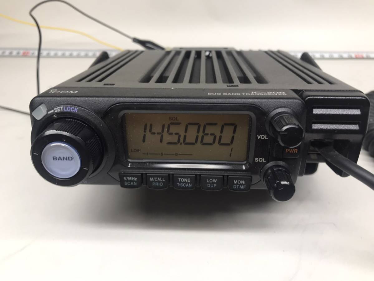 送受信確認済み】アイコム トランシーバー IC-208 144/430MHz ICOM 144