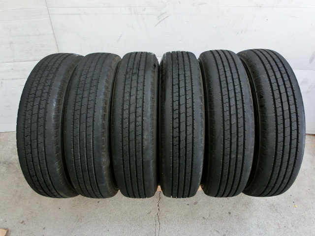 ☆ 205&frasl;85R16 117&frasl;115L ☆ 6本セット!! ☆ DUNLOP ☆ SPLT33K 約9