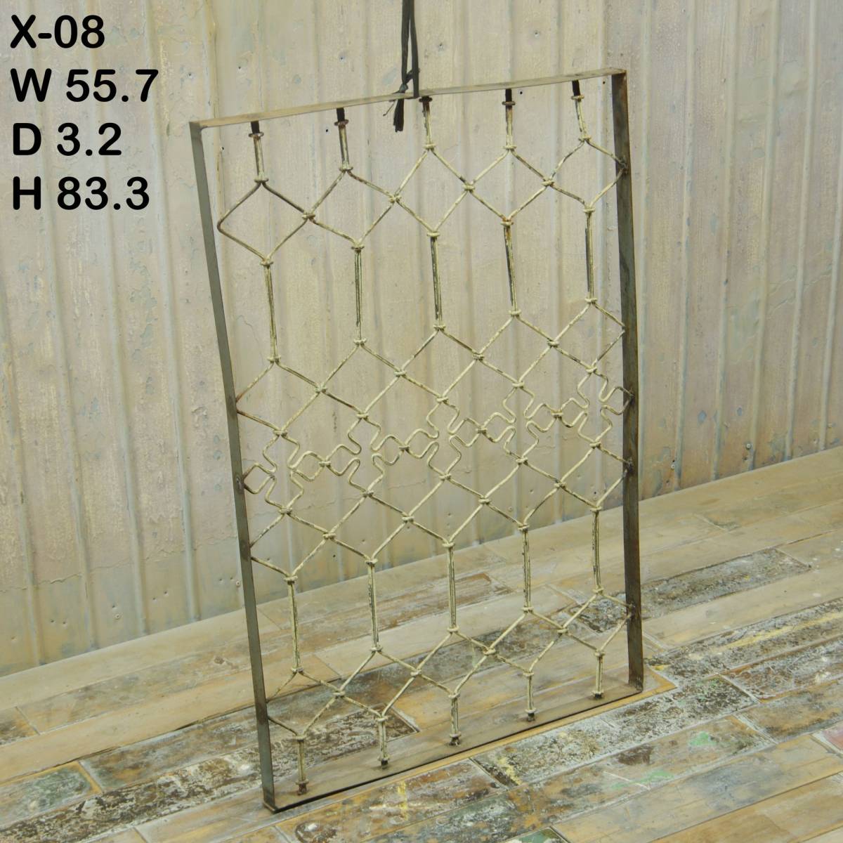 Sx 08 W56 H アンティークフェンス ガーデニング シャビーな古い鉄柵 アイアン ビンテージ ゲート 庭園 店舗什器 Ftg フェンス 売買されたオークション情報 Yahooの商品情報をアーカイブ公開 オークファン Aucfan Com