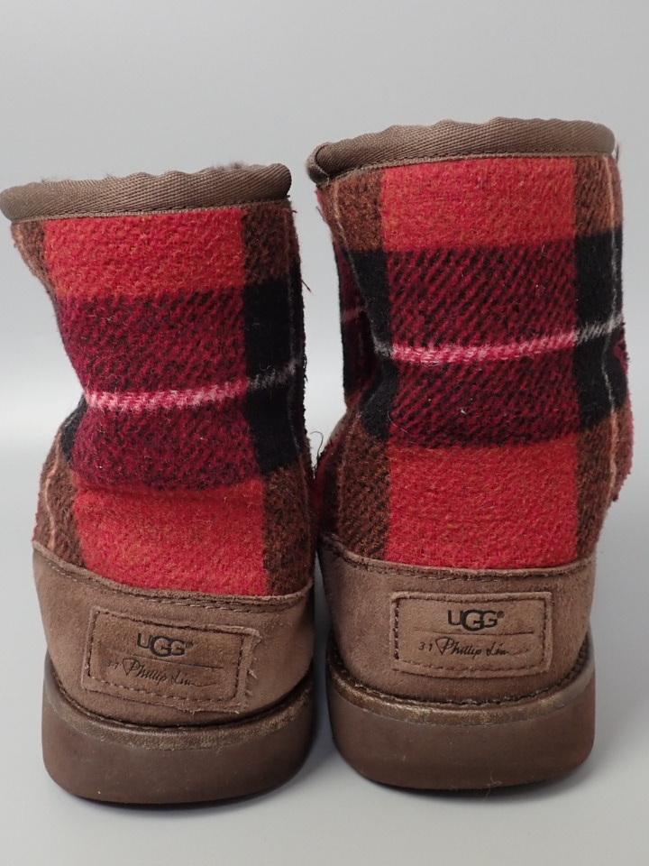 3.1 Phillip Lim UGG チェックムートンブーツ28cm新品未使用品