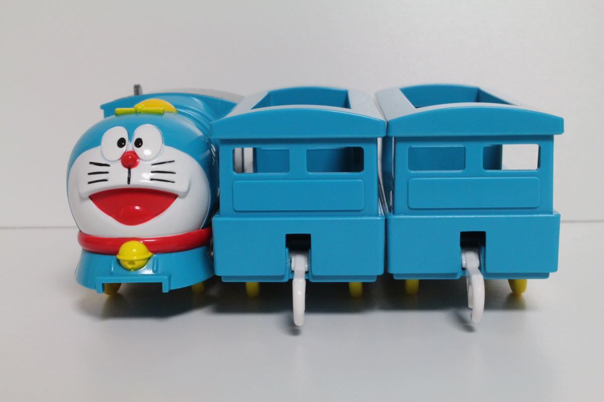 プラレール 人形あそび ドラえもん号セット 欠品なし 外箱なし 中古