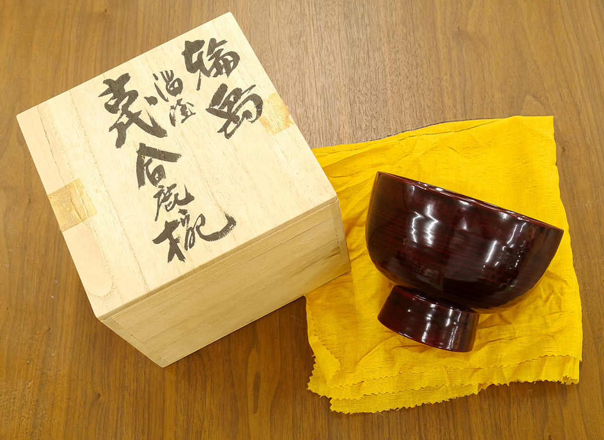 本漆塗 合鹿椀(ごうろくわん) レア 40年以上前の輪島塗! 本漆塗 合鹿椀(ごうろくわん) レア 40年以上前の輪島塗!