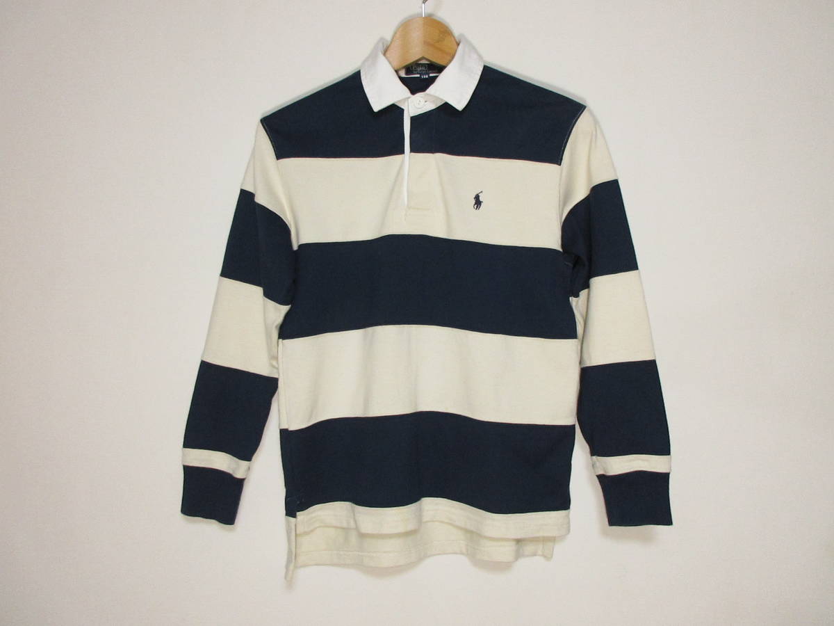 POLO RALPH LAUREN ラルフローレン キッズ ラガーシャツ 表記サイズ140 