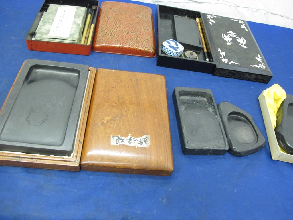 2‐30 鳳来硯鳳来寺山 清林堂 鳳来寺産 煙巌石硯 書道具 奥三河 端渓 雨畑 螺鈿硯箱 古硯 書道具 書道家 まとめ_3