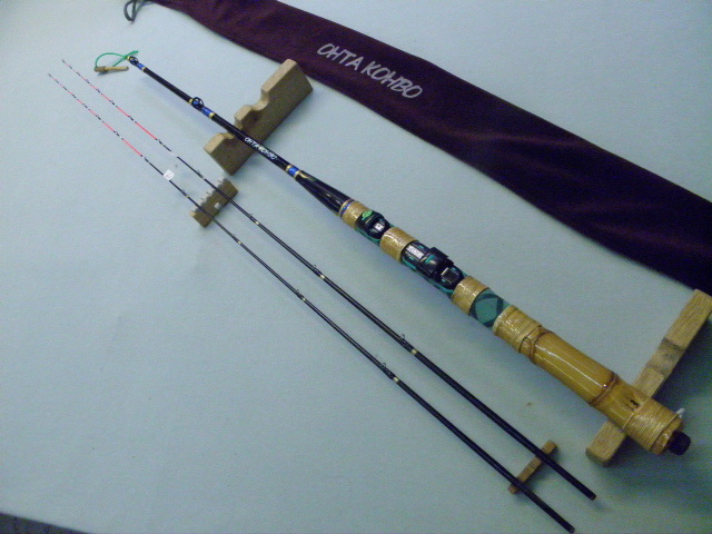 No 791 手作り 布袋竹 筏竿 全長146cm 21年度お年玉価格 太田工房 チヌ竿 売買されたオークション情報 Yahooの商品情報をアーカイブ公開 オークファン Aucfan Com