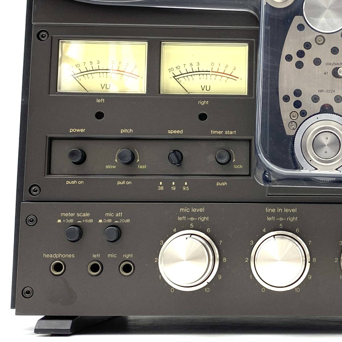 Technics RS-1500U - オープンリールデッキ テクニクス RS-1500U(U-38 