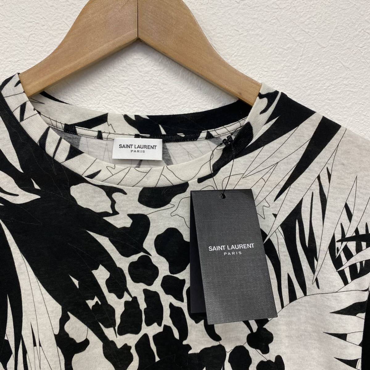 1f22《新品》20SS EXILE 登坂広臣着用柄 SAINT LAURENT PARIS サン 