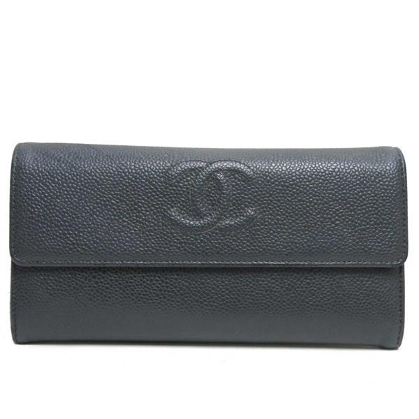 高品質，爆買い銀座ブティック購入 CHANEL ココマーク キャビアスキン 長財布(女性用財布)｜売買されたオークション情報、yahooの商品情報をアーカイブ公開 - オークファン 服飾小物