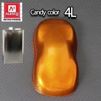PG80 キャンディーカラー ライトブラウン 4L /ウレタン 塗料 2液　キャンディブラウン Z26