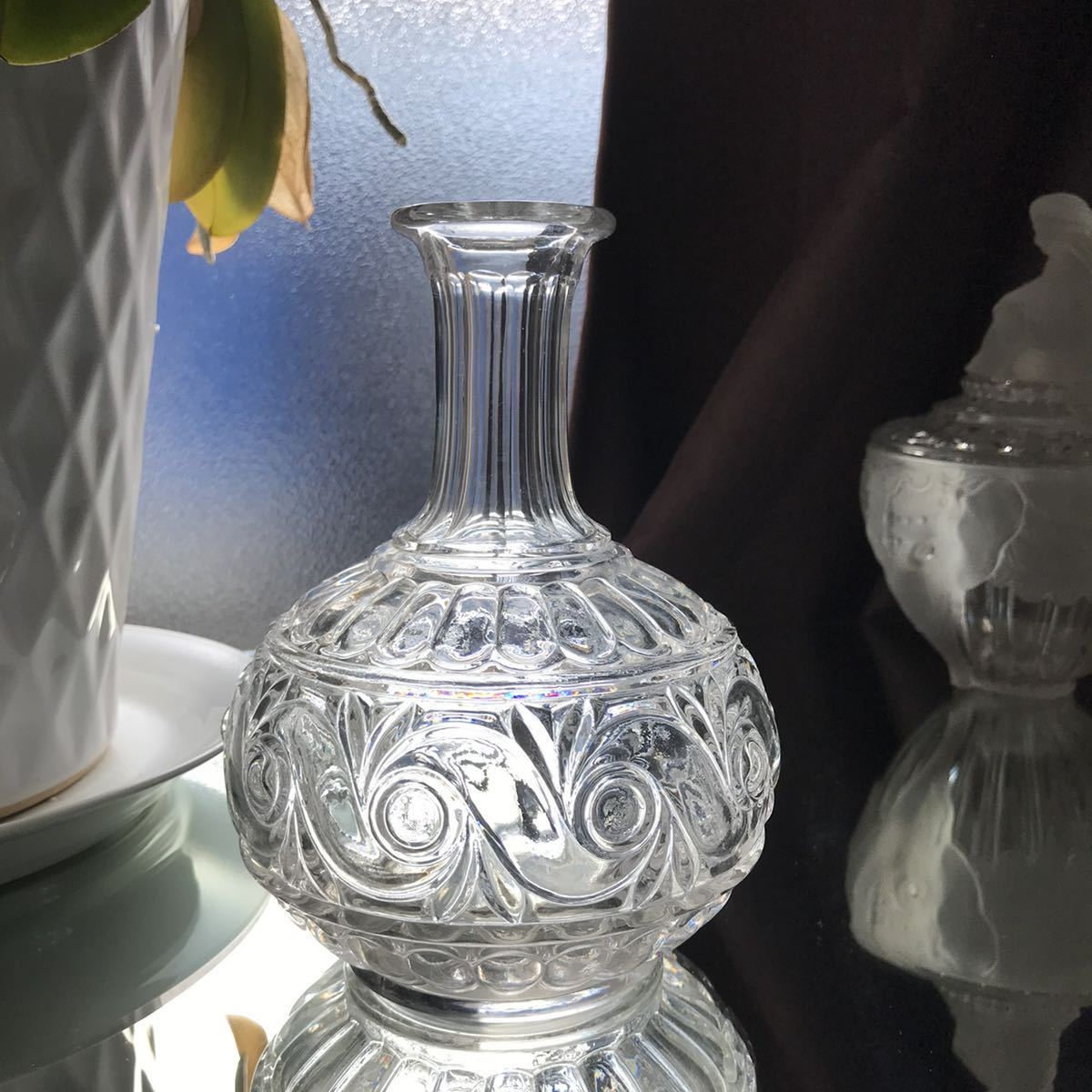 バカラ★ナルシス★デキャンタ★花瓶★baccarat vase 定番，最新作 稀オールドバカラBACCARAT ルッセRUSSE デカンタ 水差し
