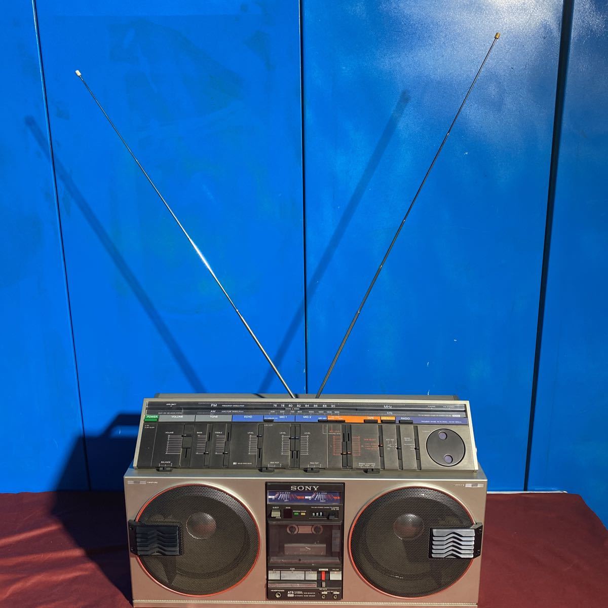 CFS-99 SONY ソニー 公式通販 特大ラジカセ レトロ 中古品 FM⁄AM 