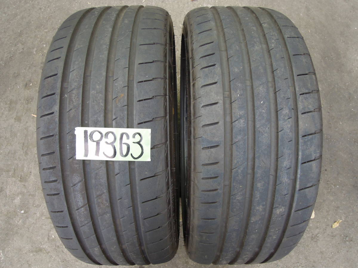 ブリジストン POTENZA S007A 225/40R19 x2本 / 19363 / レクサス IS-F 