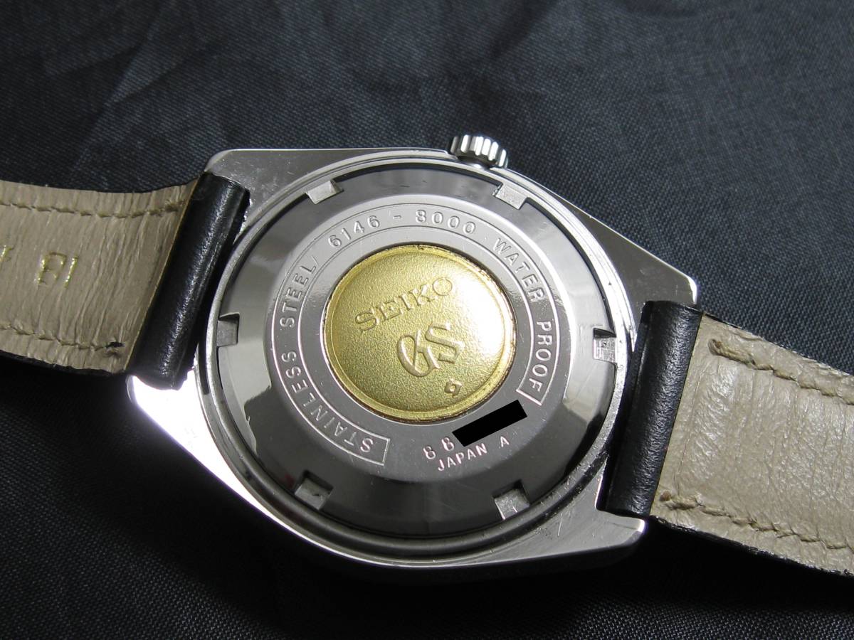 Grand Seiko/グランドセイコー GS 唐草文字盤 Ref.6146-8000 Cal.6146A 