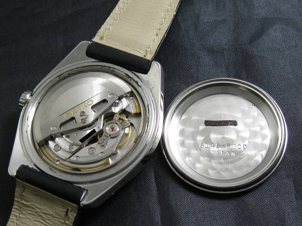 Grand Seiko/グランドセイコー GS 唐草文字盤 Ref.6146-8000 Cal.6146A 