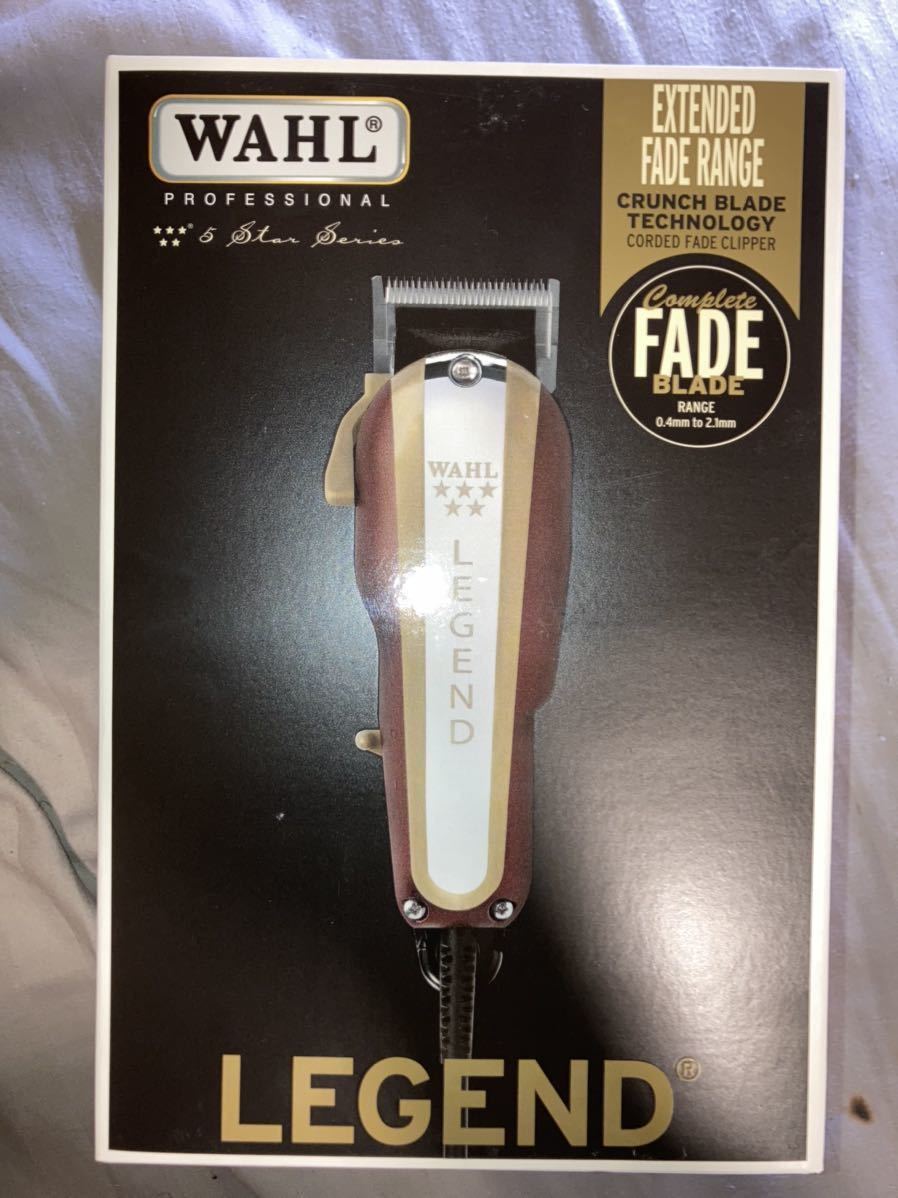 美容家電 Wahl 5 starコードレス レジェンドLegend ウォール バリカン