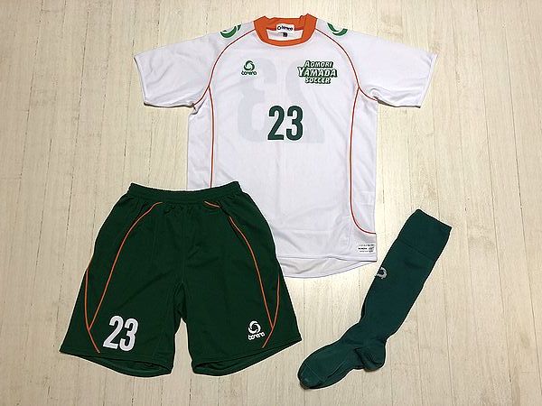 2019 青森山田 サッカー部 選手支給 練習試合用 AWAY 2nd ユニフォーム 