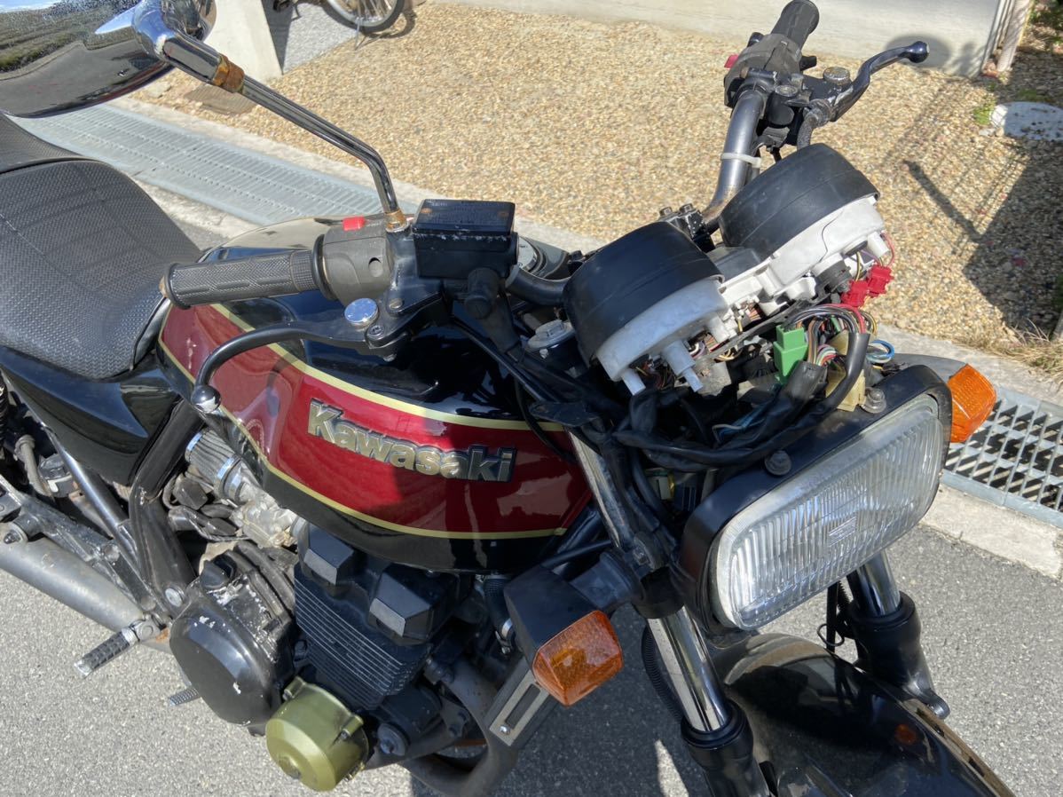 zrx400  車検残あり。 モリワキ MORIWAKI ONE-PIECE CAT BK 車検対応/政府認証 ZRX400/II 98