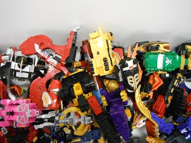 【1円スタート】[5C-33-341-3] ジャンク 未チェック 戦隊TOY 合体ロボ他 まとめ売り 本体のみ キュウレンジャー etc 2026年最新Yahoo!オークション -戦隊 Yahoo!オークション ジャンクの人気アイテム カテゴリ：スーパー戦隊系アイテム｜在庫：あり商品一覧｜中古 DX玩