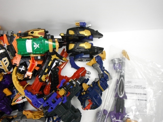 【1円スタート】[5C-33-341-3] ジャンク 未チェック 戦隊TOY 合体ロボ他 まとめ売り 本体のみ キュウレンジャー etc 2026年最新Yahoo!オークション -戦隊 Yahoo!オークション ジャンクの人気アイテム カテゴリ：スーパー戦隊系アイテム｜在庫：あり商品一覧｜中古 DX玩