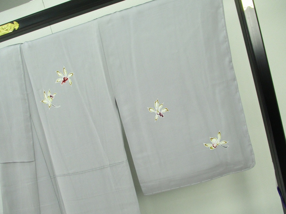 着物ふぁんた○未使用品【皆川月華】落款有 しつけ付 金糸 美品 最高級 