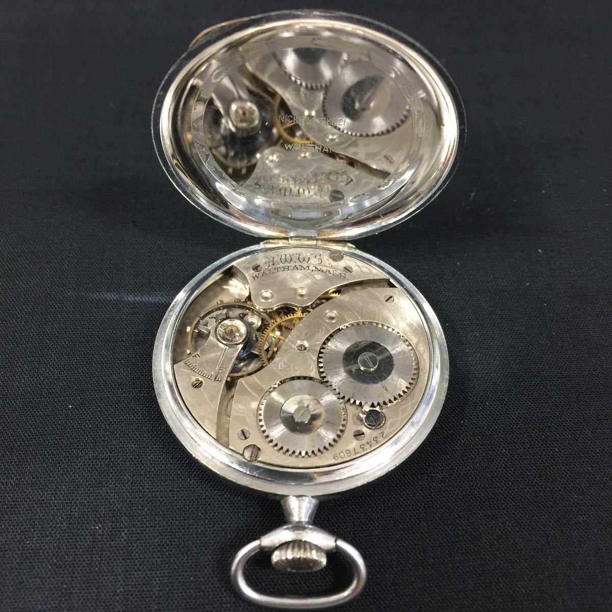 ウォルサム 懐中時計 手巻き ジャンク品 経年保管品 1907年製
