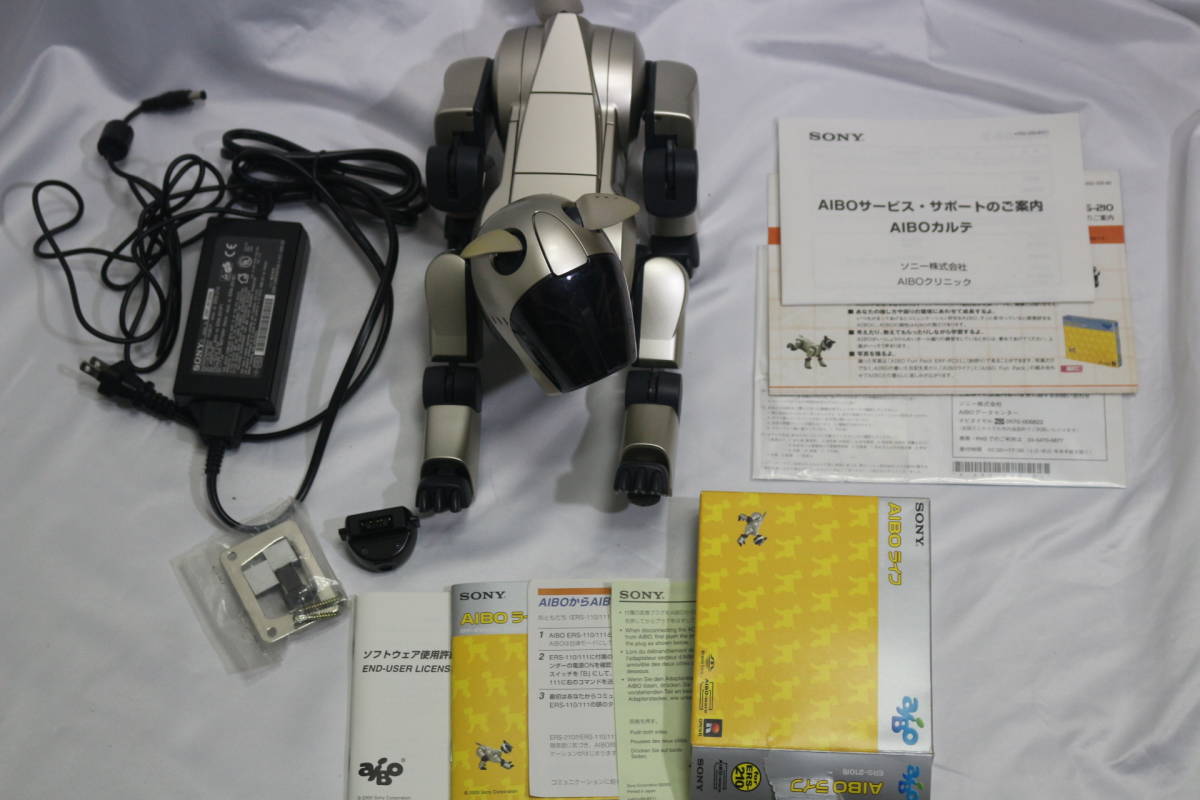 ジャンク扱い SONY アイボ ERS-210 ソニー AIBO ペット ロボット