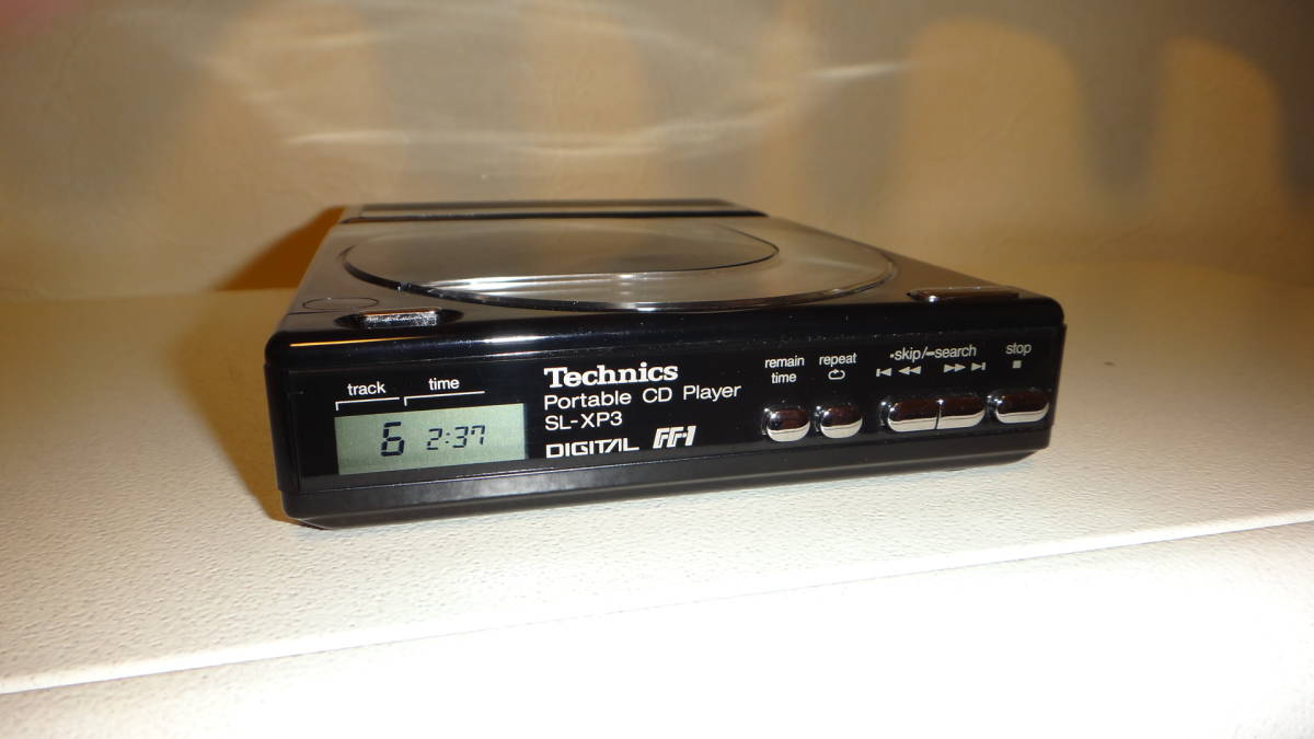 Technics ポータブルCDプレーヤー SL-XP3通電のみ確認 希少 Technics