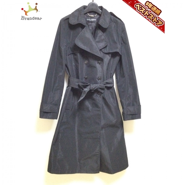ドルチェアンドガッバーナ DOLCE&GABBANA トレンチコート サイズ40 M  