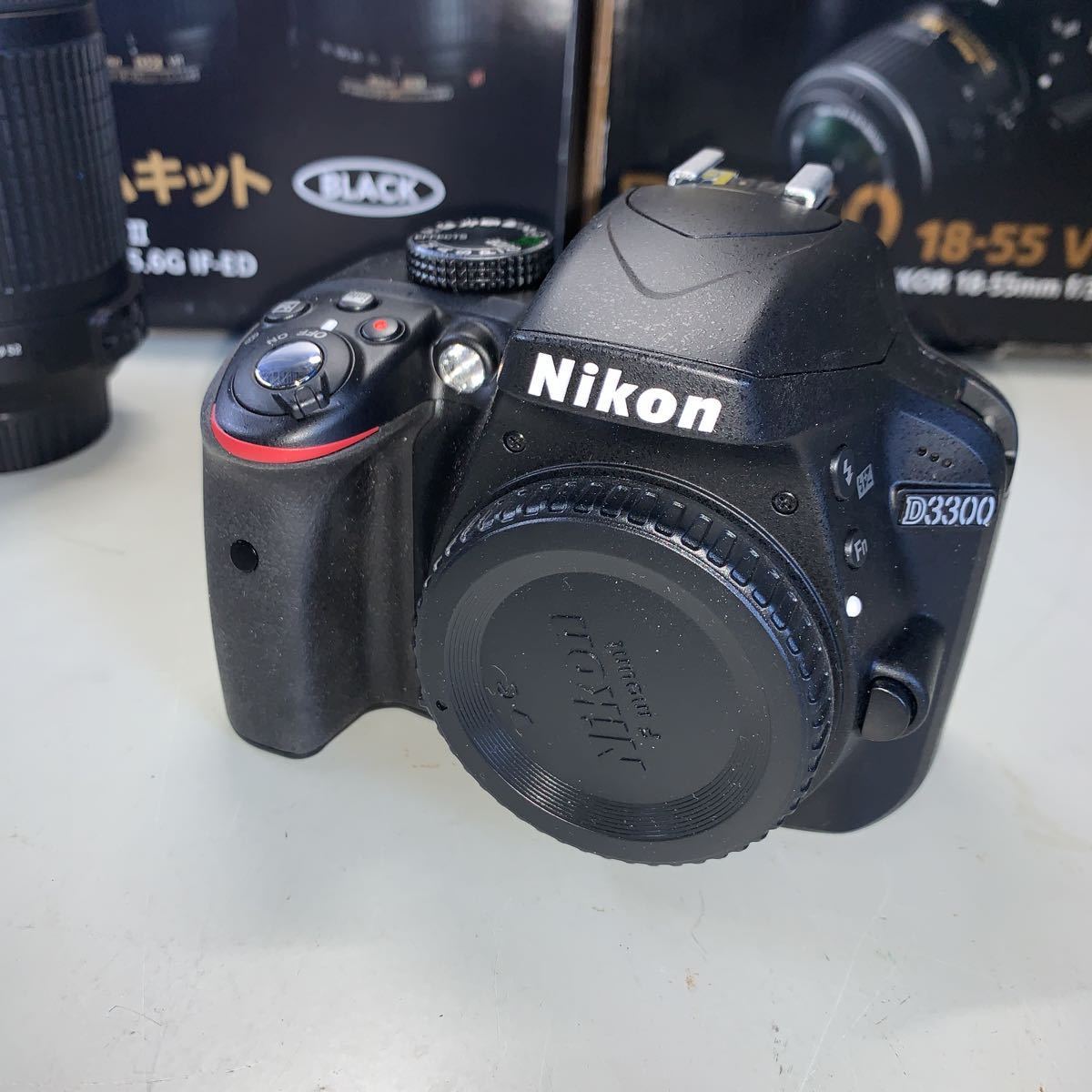 ニコン D3300 ダブルズームキット [レッド] オークション比較 - 価格.com