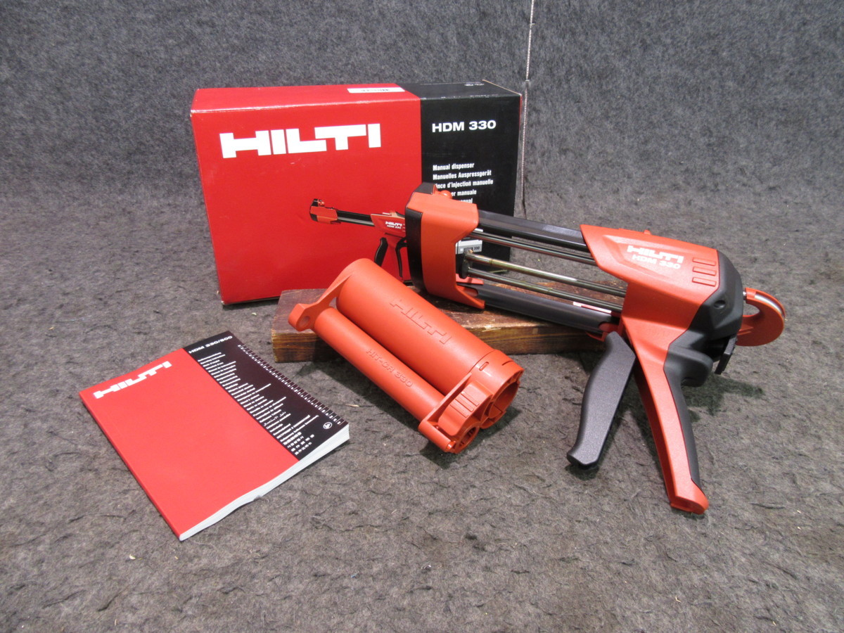 HILTI ヒルティHDM 手動式接着剤ディスペンサー接着剤ガン HDM330② 