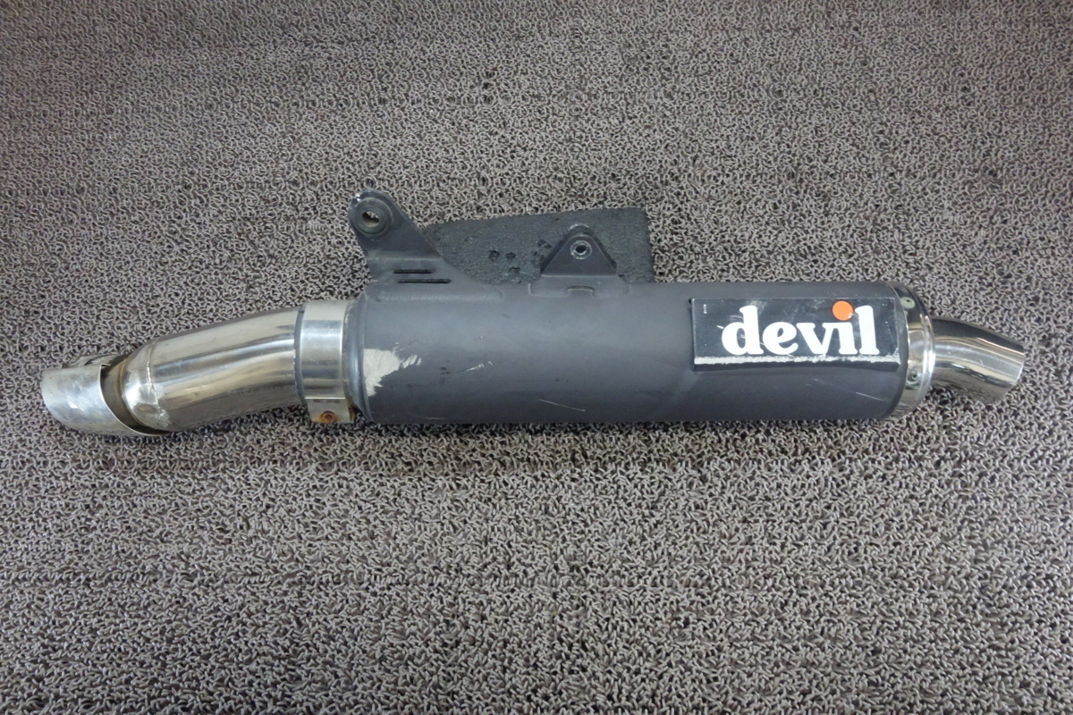 デビル マフラー 公式通販 devil管 スリップオンサイレンサー TL1000R
