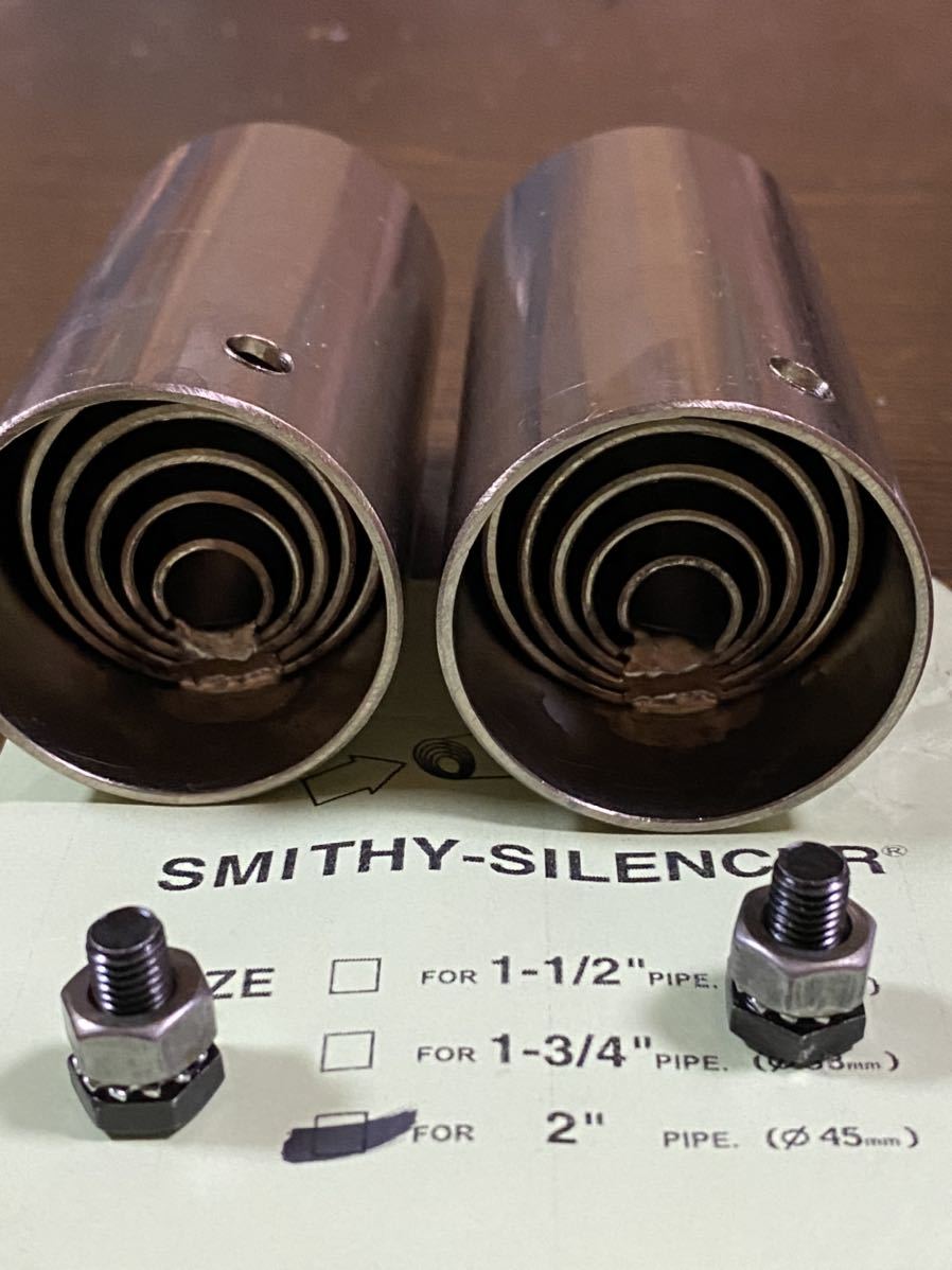 ハーレー用バッフルSMITHY-SILENCERスマイシーサイレンサー2インチ用 ハーレー用バッフルSMITHY-SILENCERスマイシーサイレンサー2インチ用