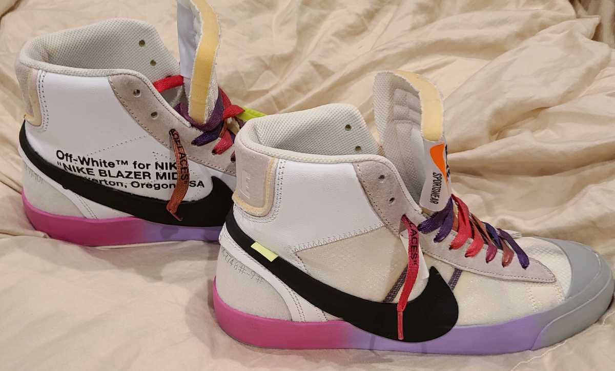 ナイキ NIKE OFF-WHITE BLAZER MID SERENA WILLIAMS QUEEN ブレーザー 