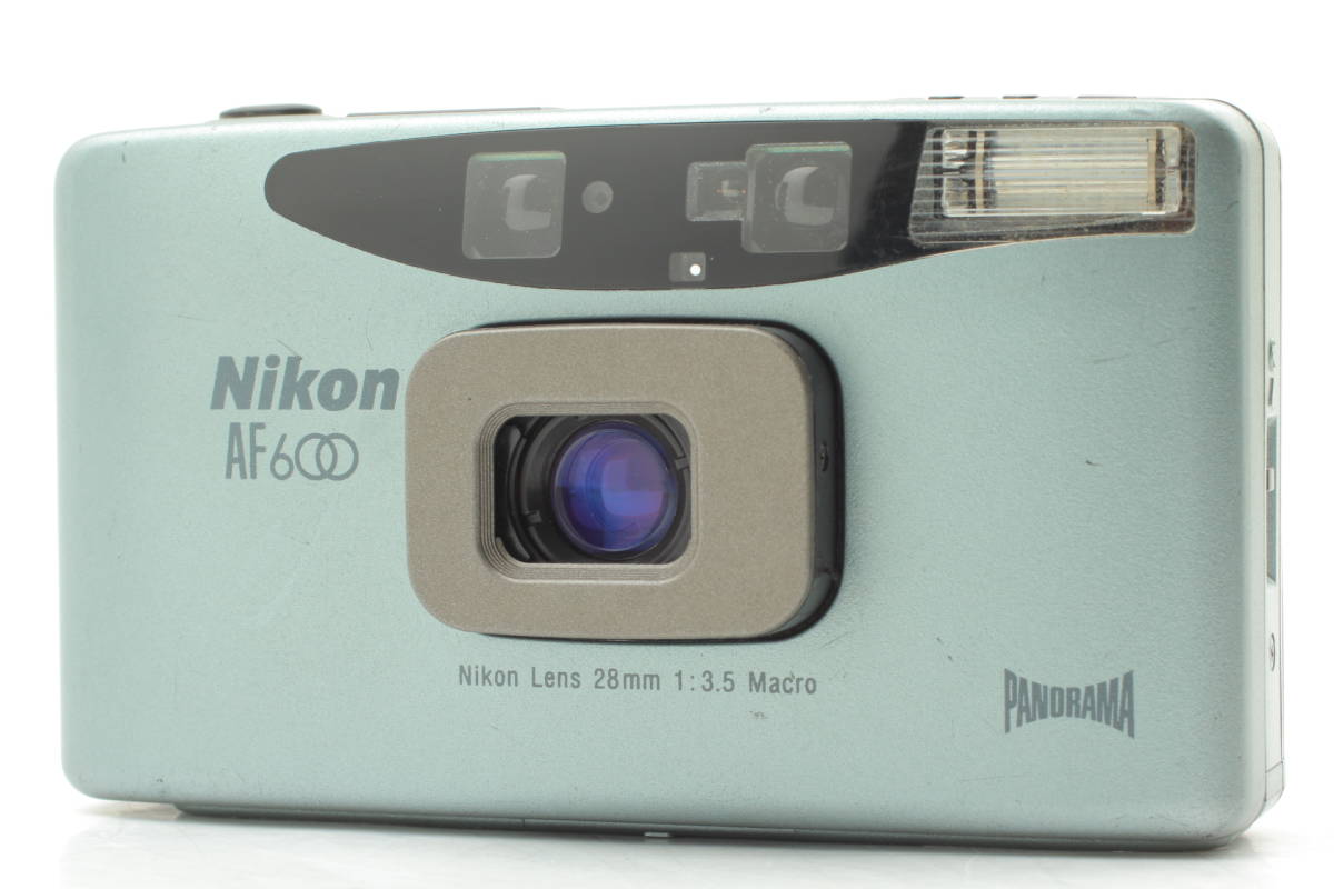 完動品】 Nikon AF600 コンパクト 35mm フィルム カメラ Film Camera