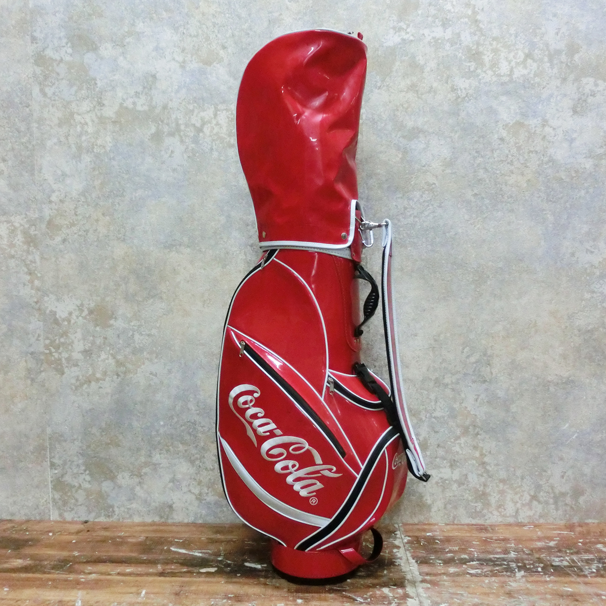 Coca-Cola コカコーラ ゴルフバッグ キャディバッグ ○ 札幌発 希少 Coca-Cola コカコーラ キャディバッグ ゴルフバッグ