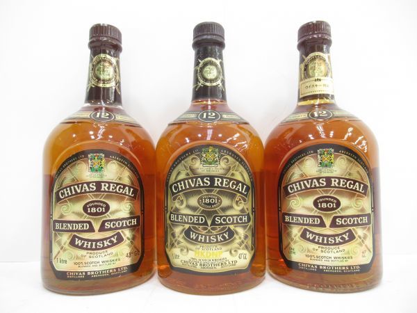 CHIVAS 古酒 REGAL 6本セット シーバスリーガル 1円 12年 スタート 1円