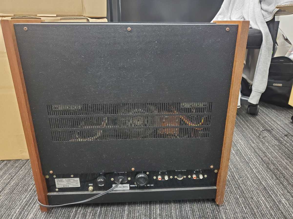 TEAC ティアック オープンリールデッキ A-3300SX ジャンク TEAC