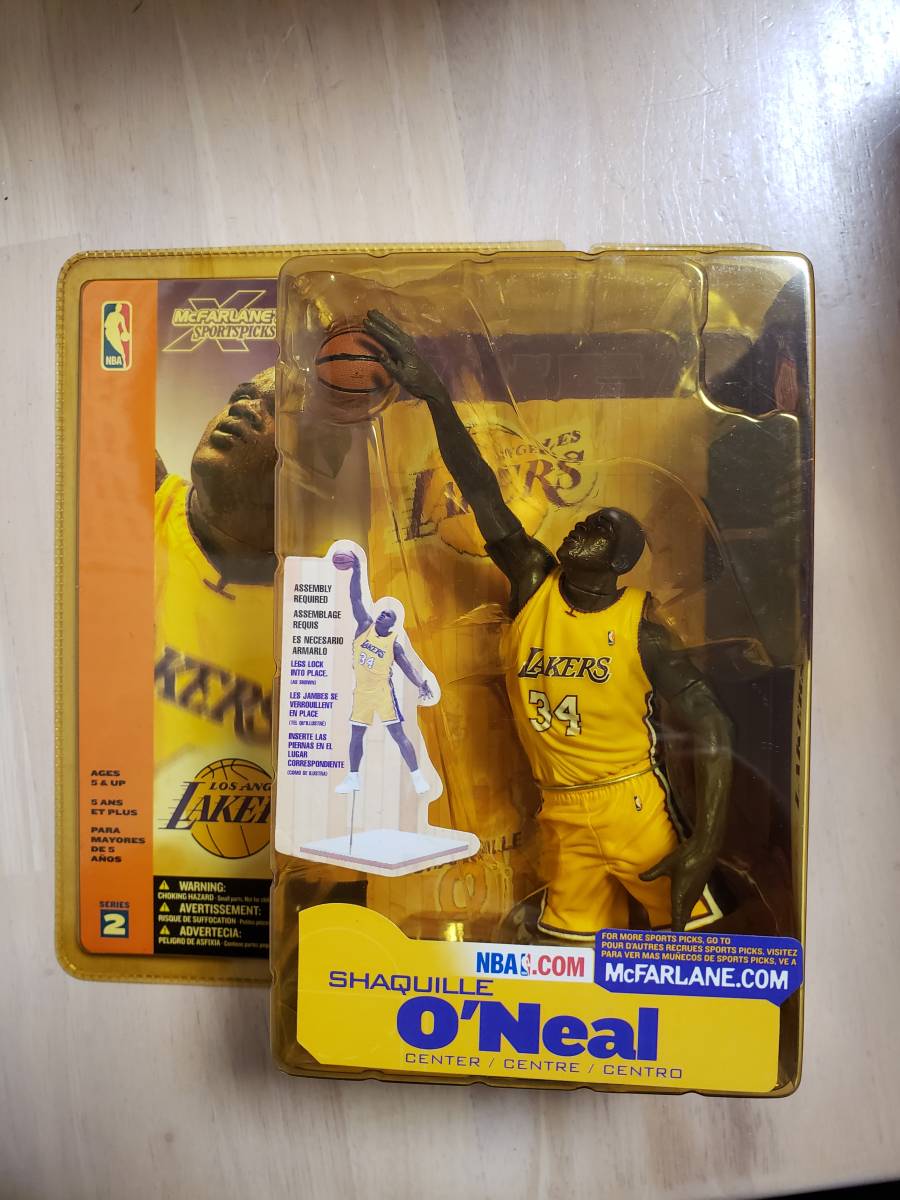 新品 マクファーレン トイズ NBA Series2 シャキール オニール