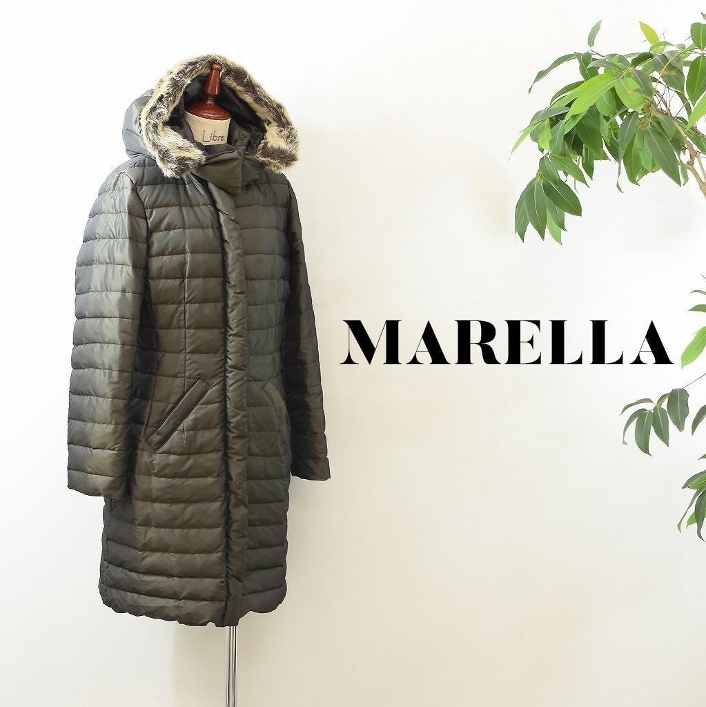 B5001 MARELLA マレーラ MaxMara レディース ロング丈 ダウン コート