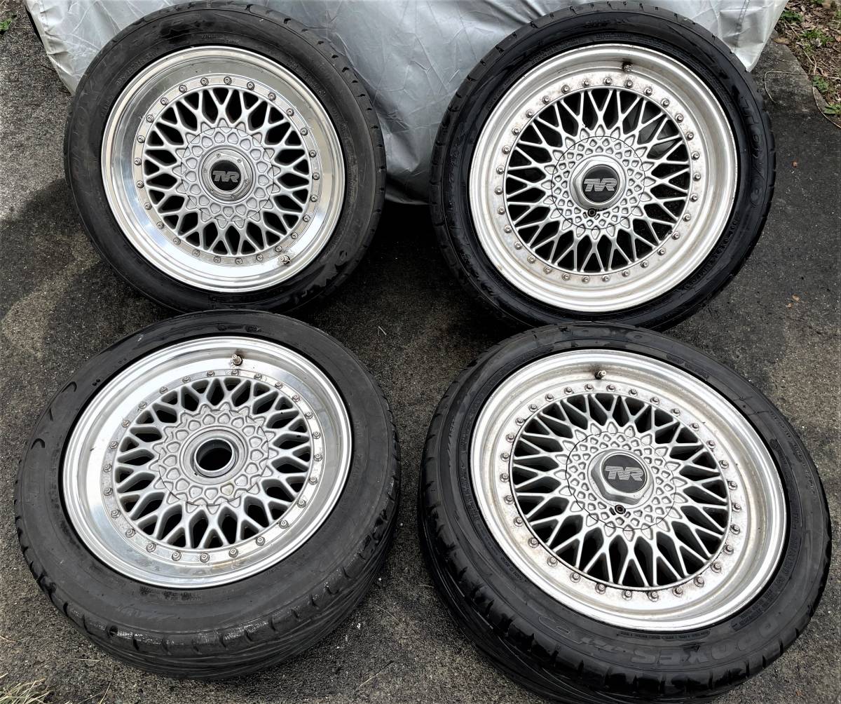 品質保証，高品質 超 TVR Griffith Chimaera グリフィス キミーラ メッシュホイール ４本セット 16インチ 17インチ PCD108 4穴(ラジアルタイヤ)｜売買されたオークション情報、yahooの商品情報をアーカイブ公開 - オーク 4穴