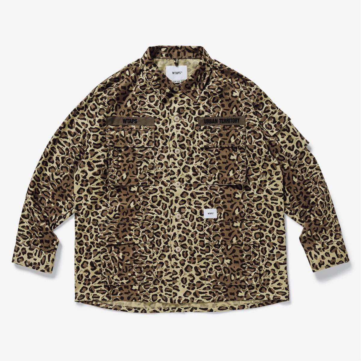M 21SS WTAPS JUNGLE 01 / LS / COTTON. TWILL. CAMO BEIGE ベージュ 