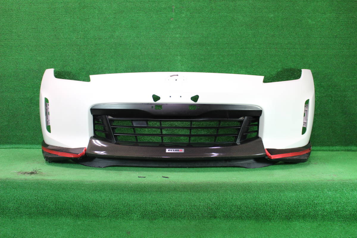 【人気定番，高品質】 軽傷品 日産 フェアレディZ Z34 HZ34 後期 純正 フロントバンパー 62022 3GY0H NISMO風(フロント)｜売買されたオークション情報、yahooの商品情報をアーカイブ公開 - オークファン 日産用