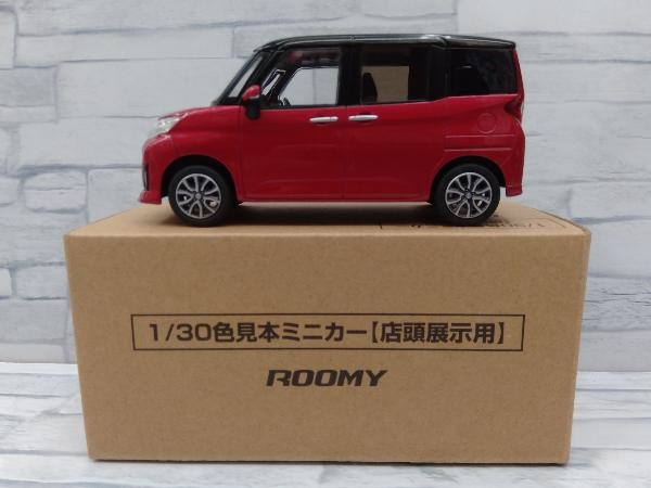 1/30 カラーサンプルトヨタ ROOMY ルーミー XE2 ブラックマイカ 